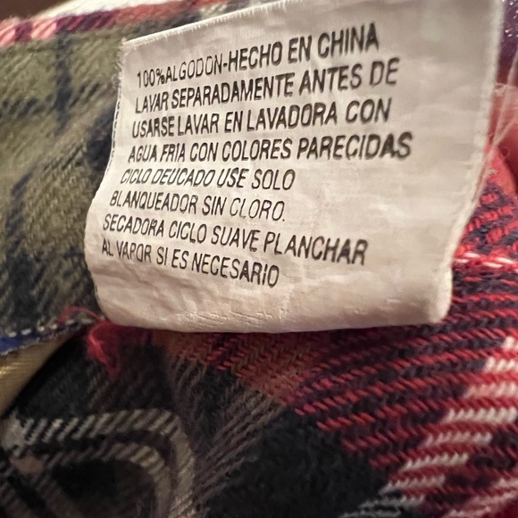 Big Mac workwear red plaid men’s shirt Size XXL - Picture 5 of 8